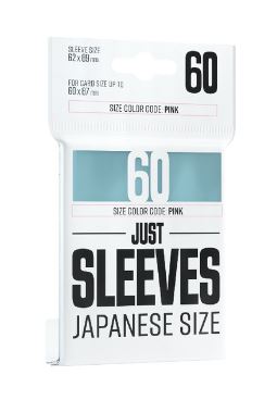Japanese Sleeves - Clear - 60CT - Just Sleeves